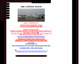 tamalivestock.com screenshot