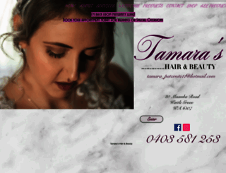 tamarashairandbeauty.com screenshot
