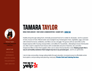 tamarataylor.com screenshot