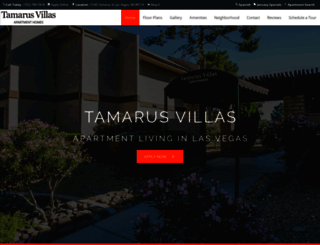 tamarusvillas.com screenshot