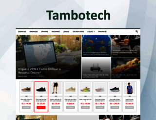 tambotech.com.br screenshot
