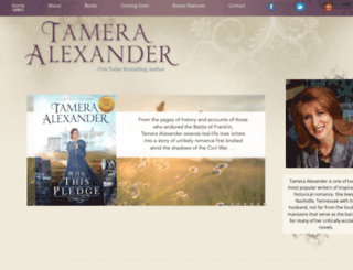tameraalexander.com screenshot