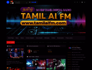 tamil-radio.com screenshot