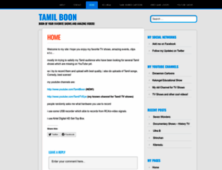 tamilboon.wordpress.com screenshot