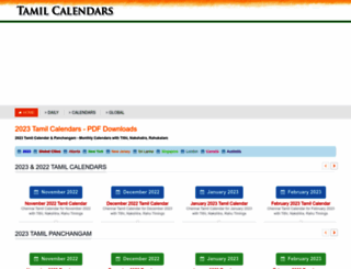 tamilcalendars.com screenshot