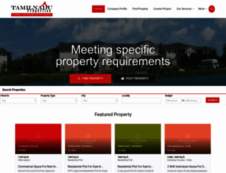 tamilnaduproperties.co.in screenshot