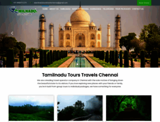 tamilnadutourstravels.co.in screenshot