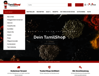 tamilshop.com screenshot