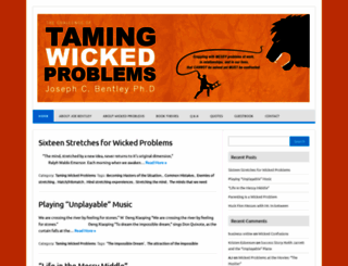 tamingwickedproblems.com screenshot