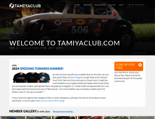 tamiyaclub.com screenshot