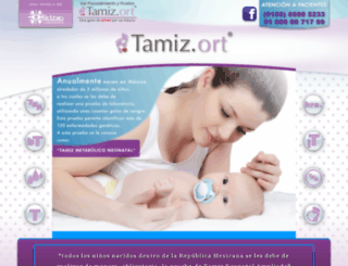 tamizort.com.mx screenshot