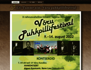 tammefestival.com screenshot
