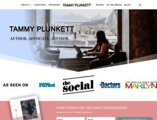 tammyplunkett.com screenshot