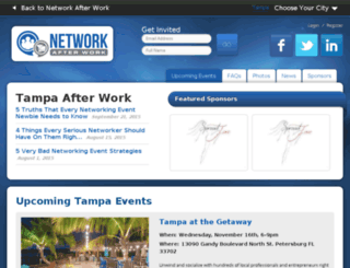 tampa.networkafterwork.com screenshot