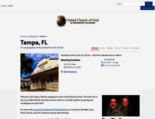 tampa.ucg.org screenshot
