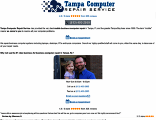 tampacomputerrepairservice.com screenshot