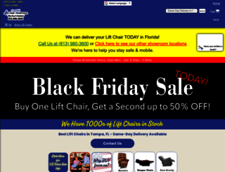 tampaliftchairshowroom.com screenshot