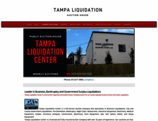 tampaliquidationcenter.com screenshot