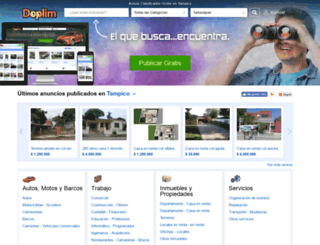 tampico.doplim.com.mx screenshot