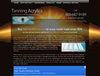tanacrylics.com screenshot