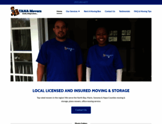 tanamovers.com screenshot