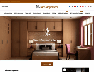 tancarpenters.com.sg screenshot