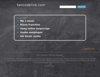 tancodelive.com screenshot