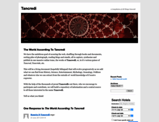 tancredi.com screenshot