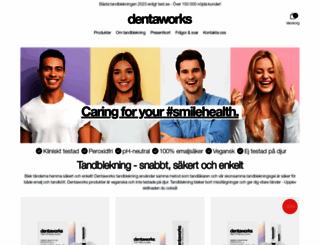 tandblekning.com screenshot