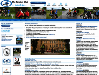 tandem-club.org.uk screenshot