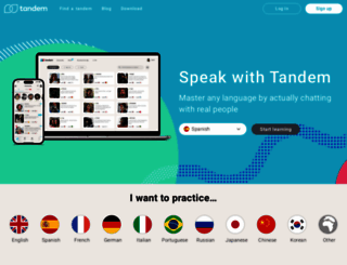 tandem.net screenshot