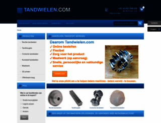 tandwielen.com screenshot