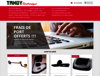tandy-electronique.com screenshot