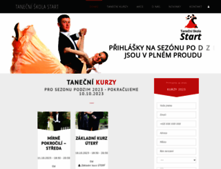 tanecni-skola.cz screenshot