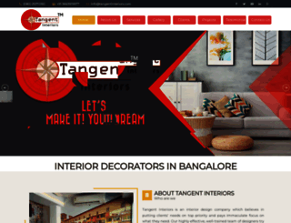 tangentinteriors.com screenshot