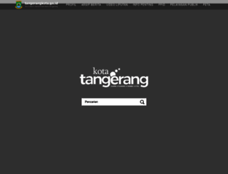 tangerangkota.go.id screenshot