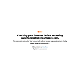 tangholistichealthcare.com screenshot