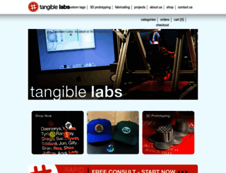 tangiblelabs.com screenshot