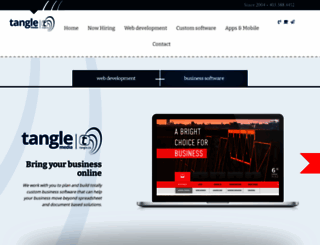 tangle.ca screenshot
