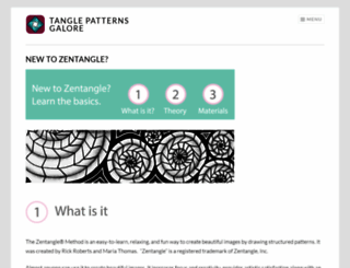 tanglepatternsgalore.wordpress.com screenshot