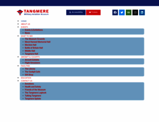 tangmere-museum.org.uk screenshot