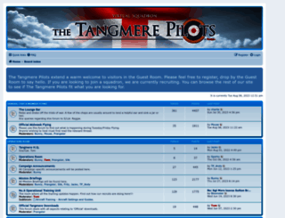 tangmerepilots.com screenshot