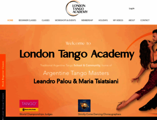 tangoacademy.co.uk screenshot