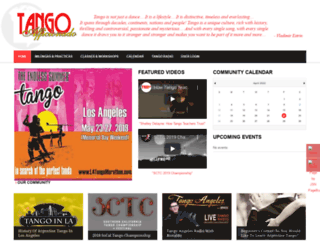 tangoafficionado.com screenshot