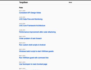 tangobean.com screenshot