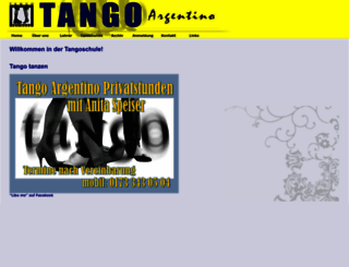 tangofabrik.de screenshot