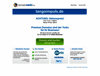 tangoimpuls.de screenshot