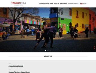 tangopera.com screenshot