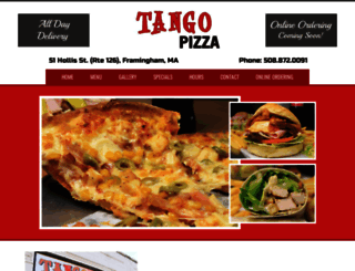 tangopizzas.com screenshot