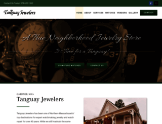 tanguayjewelers.com screenshot